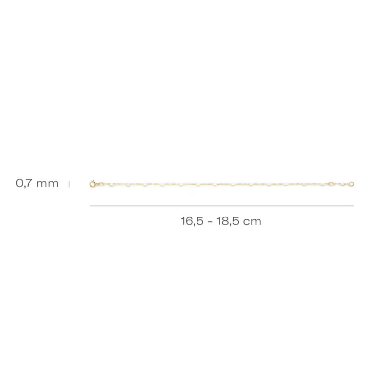 Blush Armband 14k Gelbgold - 2226YRM