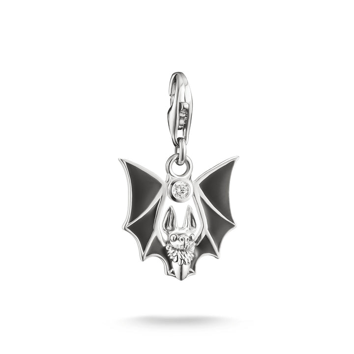 Thomas Sabo Charm-Anhänger True Romance Fledermaus Zirkonia Original Silber - 2229-691-11