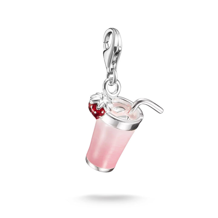Thomas Sabo Charm-Anhänger Pink Matcha Original Silber - 2239-007-9