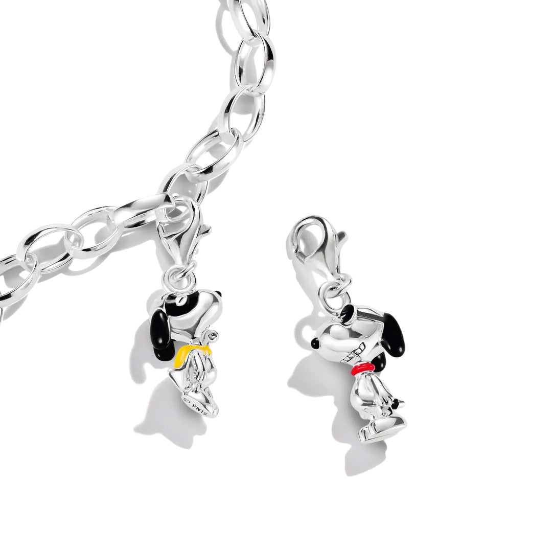 Thomas Sabo Peanuts Snoopy Charm mit Sonnenbrille Original Silber - 2245-664-11