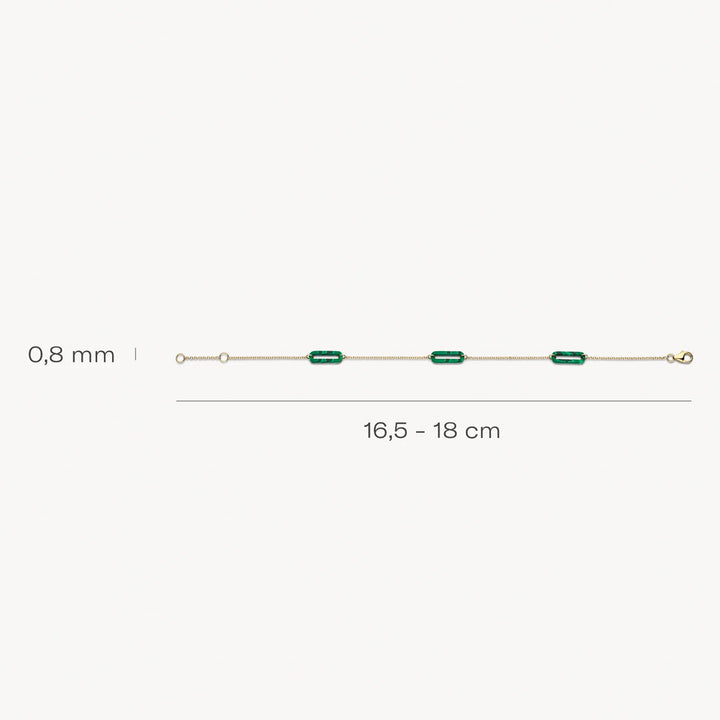 Blush Armband 14k Gelbgold - 2267YMA