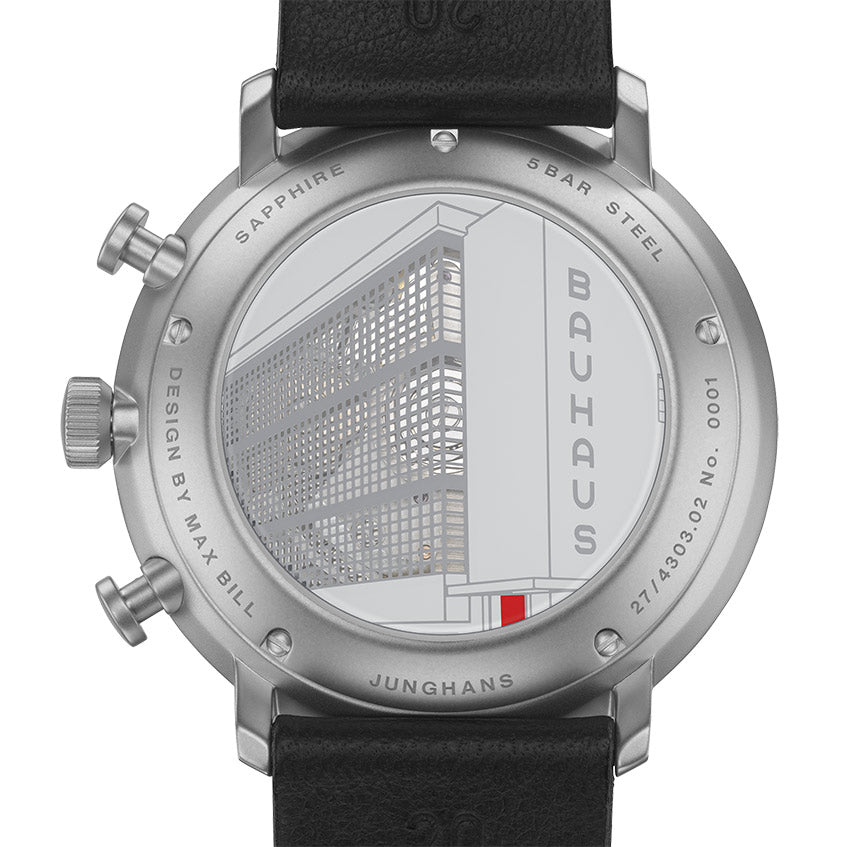 Junghans max bill Chronoscope Bauhaus - 27/4303.02