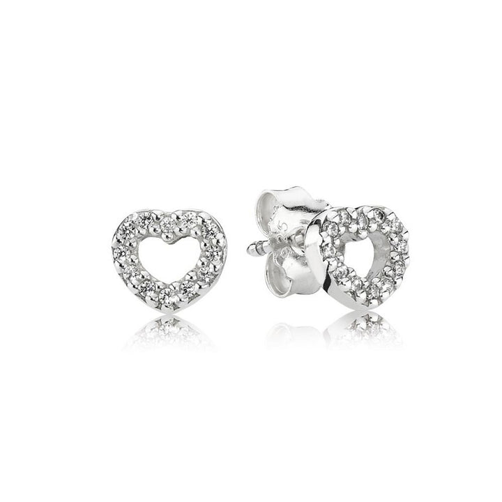 Pandora Ohrstecker Erobertes Herz - 290528CZ