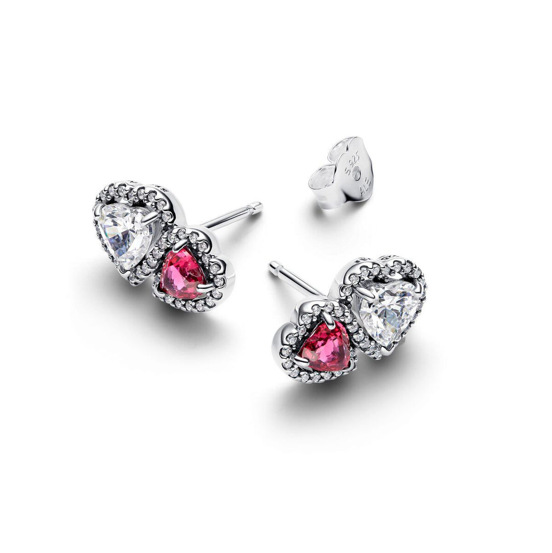Pandora Strahlenkranz Herz Ohrstecker - 293633C01