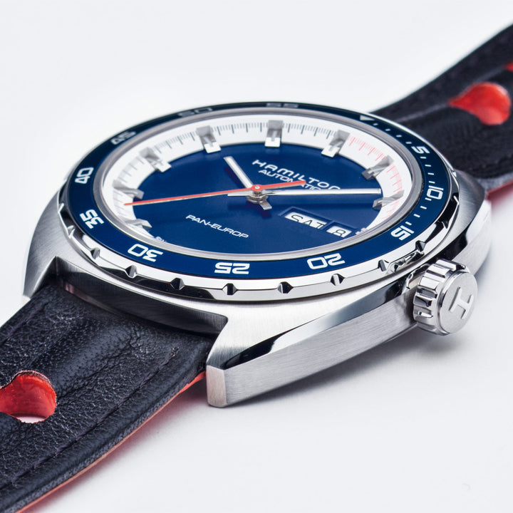 Hamilton Pan Europ Day Date - H35405741