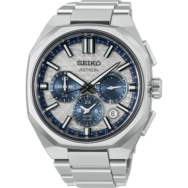 Seiko Astron GPS Solar Dual Time Chronograph 145th Anniversary Limited Edition - HAB004J1