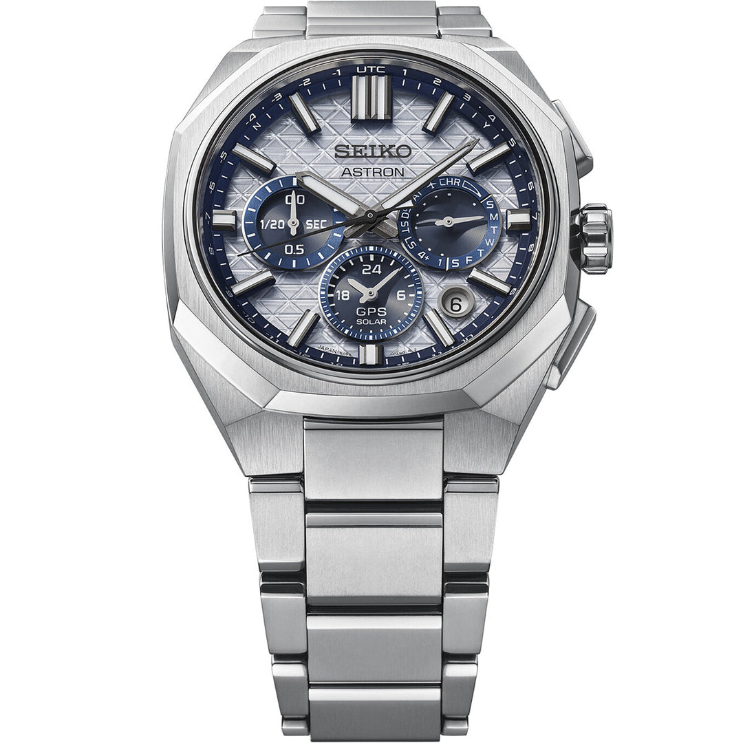 Seiko Astron GPS Solar Dual Time Chronograph 145th Anniversary Limited Edition - HAB004J1