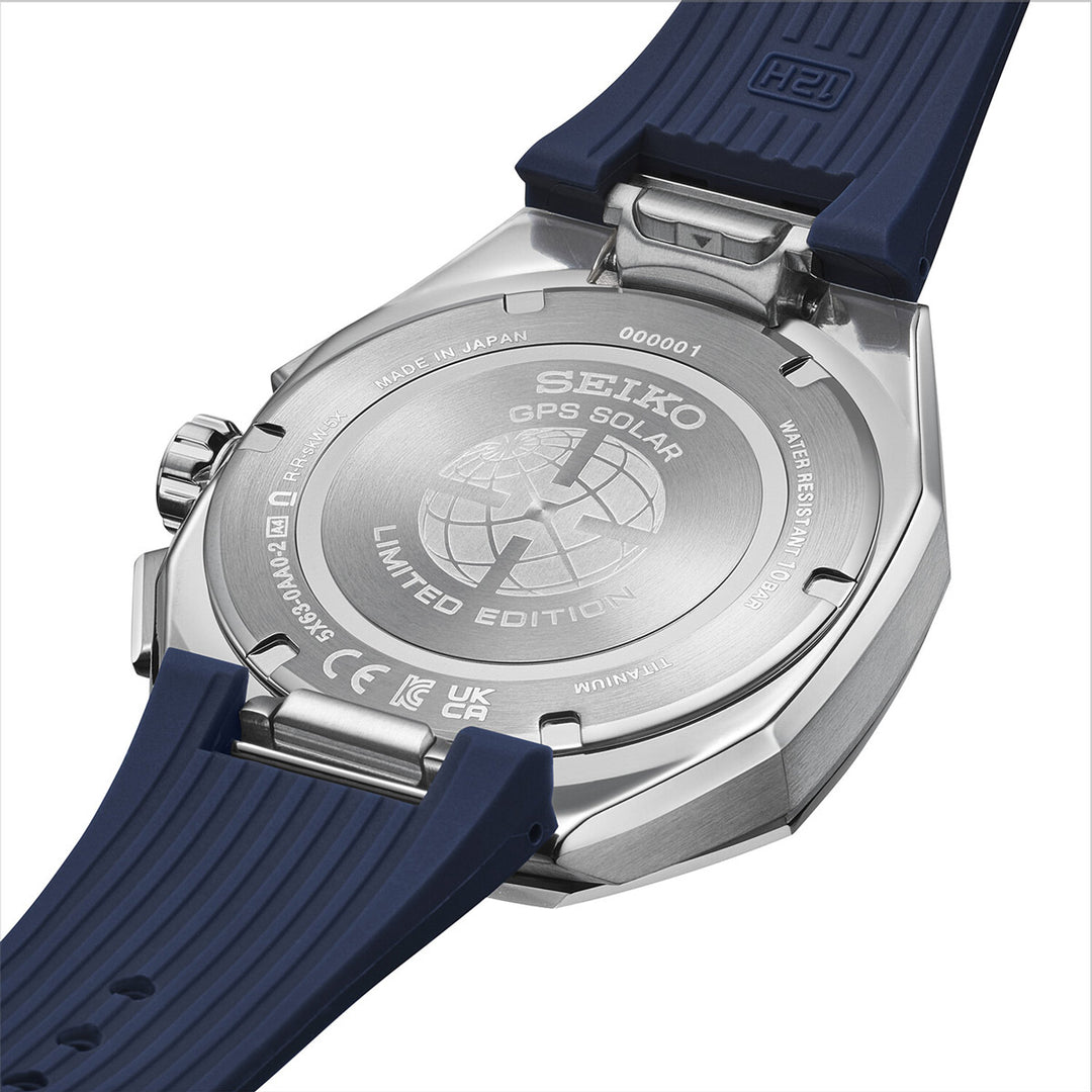 Seiko Astron GPS Solar Dual Time Chronograph 145th Anniversary Limited Edition - HAB004J1