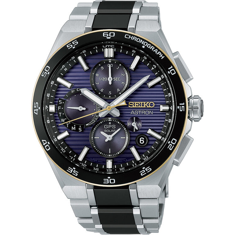 Seiko Astron GPS Solar Dual Time Chronograph 145th Anniversary Limited Edition - HAB011J1