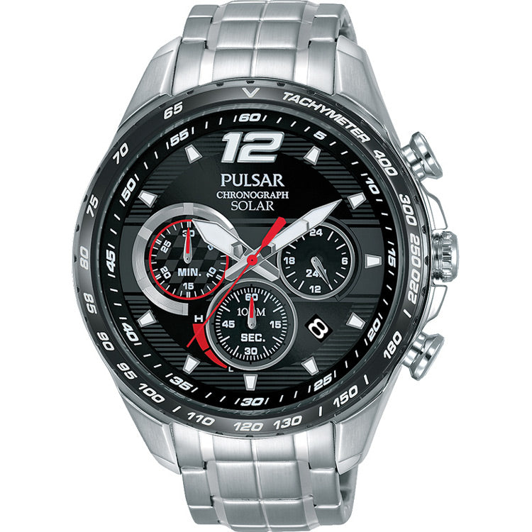 Pulsar Rally Solar Chronograph - PZ5019X1