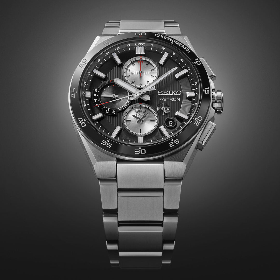 Seiko Astron GPS Solar Dual Time Chronograph - SSH151J1