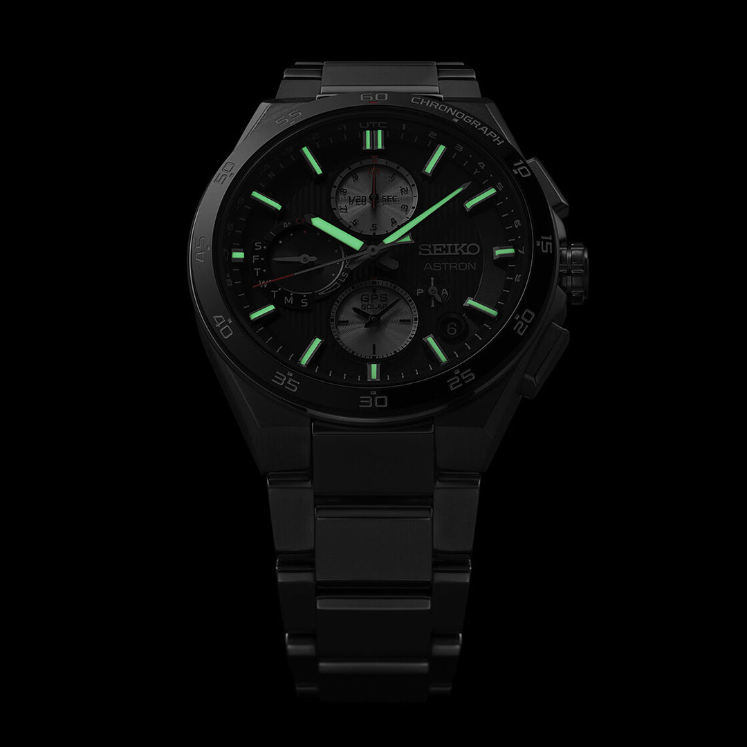 Seiko Astron GPS Solar Dual Time Chronograph - SSH151J1