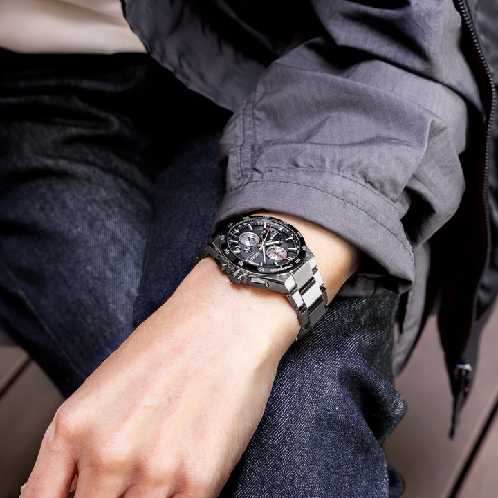 Seiko Astron GPS Solar Dual Time Chronograph - SSH151J1