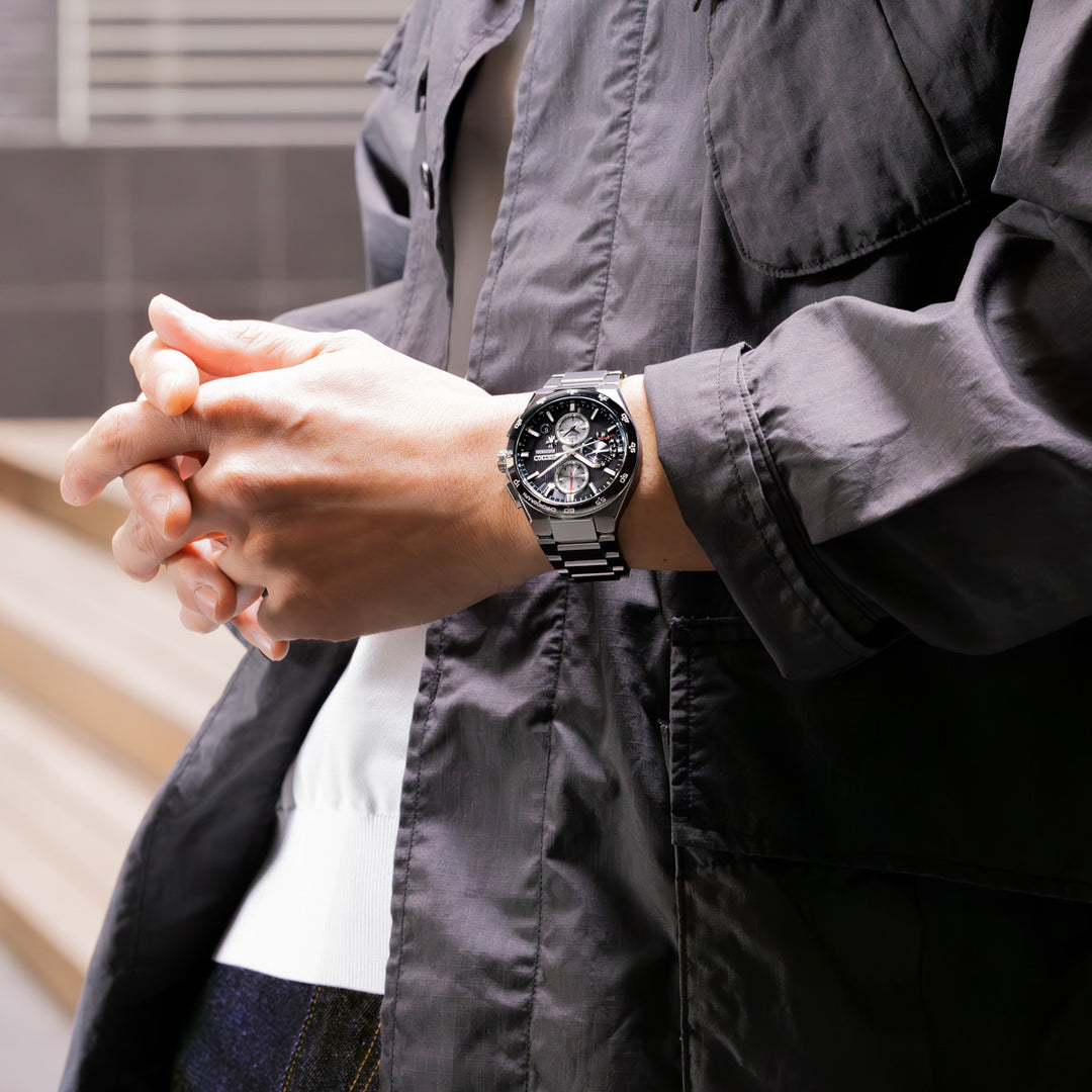 Seiko Astron GPS Solar Dual Time Chronograph - SSH151J1