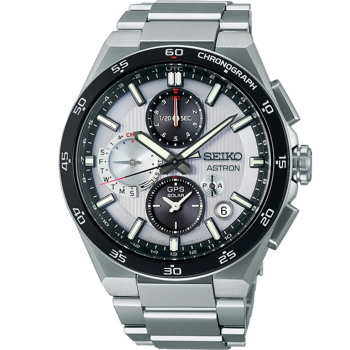 Seiko Astron GPS Solar Dual Time Chronograph - SSH153J1