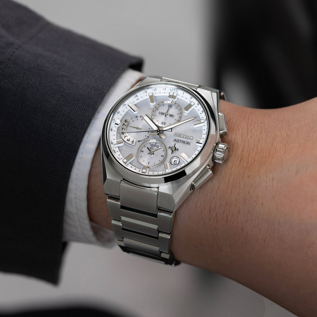 Seiko Astron GPS Solar Dual Time Chronograph - SSH159J1