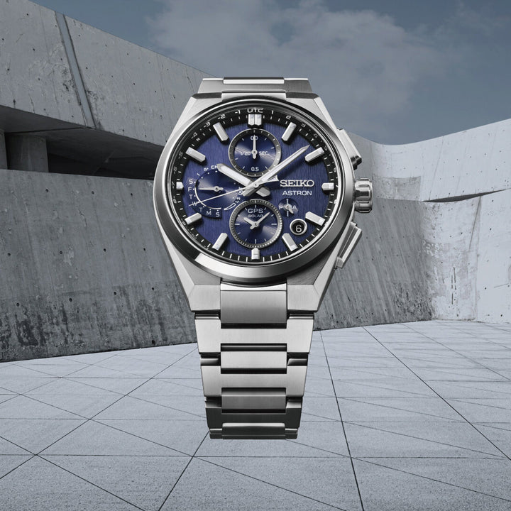 Seiko Astron GPS Solar Dual Time Chronograph - SSH161J1