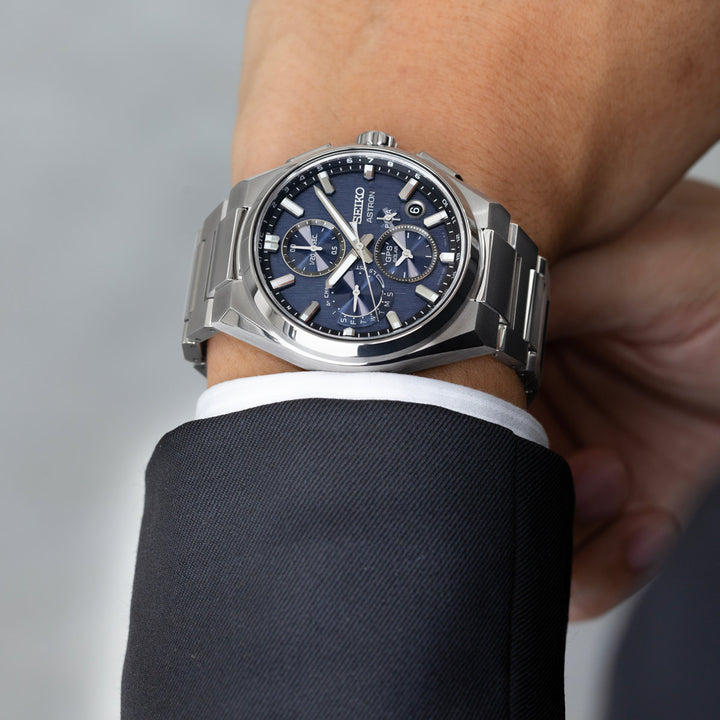 Seiko Astron GPS Solar Dual Time Chronograph - SSH161J1