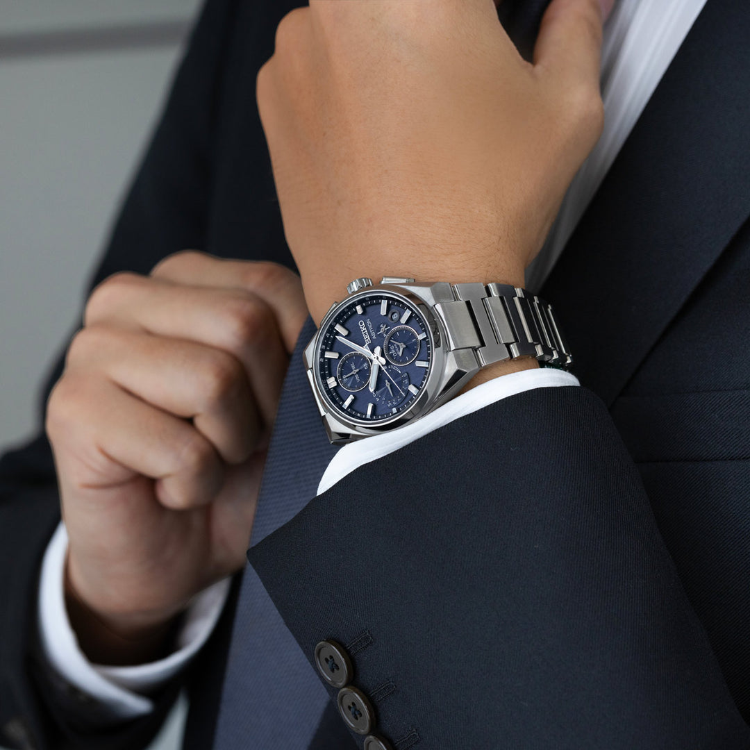 Seiko Astron GPS Solar Dual Time Chronograph - SSH161J1