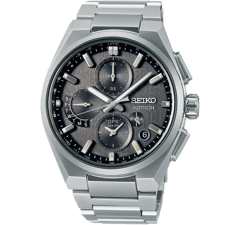Seiko Astron GPS Solar Dual Time Chronograph - SSH163J1
