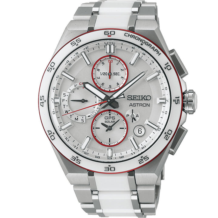 Seiko Astron GPS Solar Dual Time Chronograph Médecins Sans Frontières Limited Edition - SSH173J1
