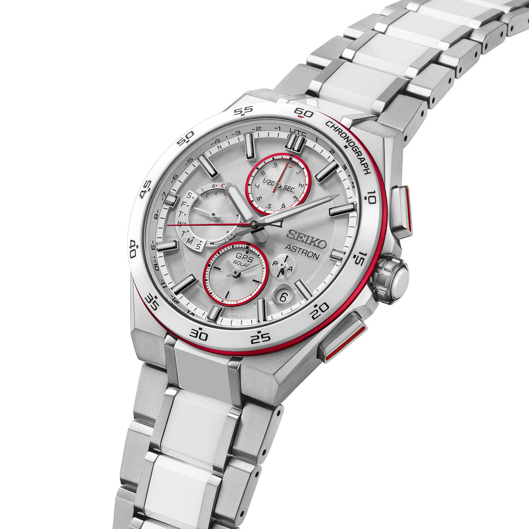 Seiko Astron GPS Solar Dual Time Chronograph Médecins Sans Frontières Limited Edition - SSH173J1