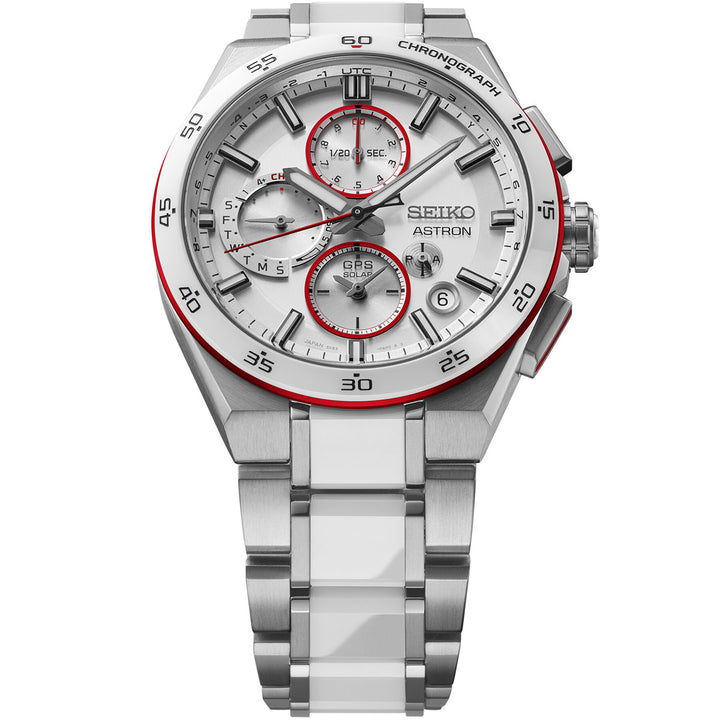 Seiko Astron GPS Solar Dual Time Chronograph Médecins Sans Frontières Limited Edition - SSH173J1