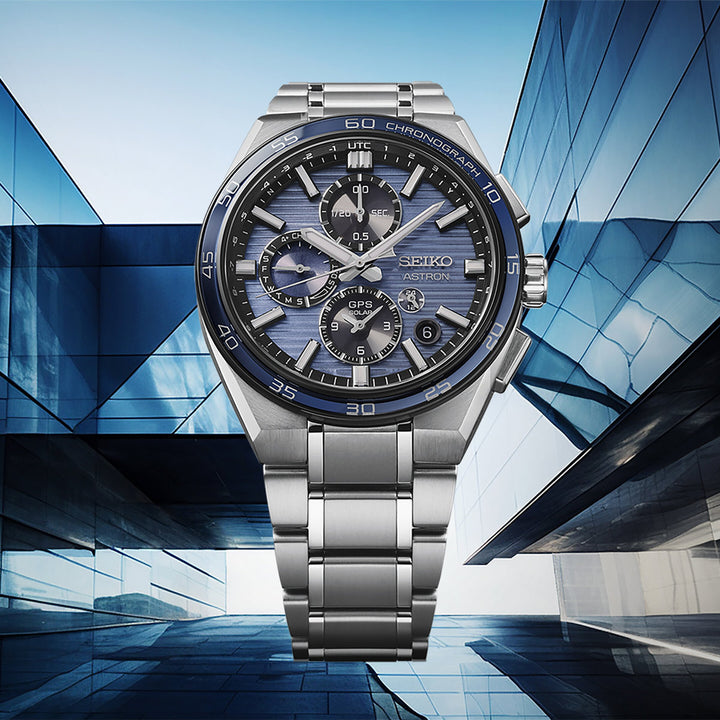 Seiko Astron GPS Solar Dual Time Chronograph - SSH175J1