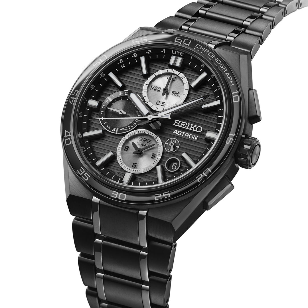 Seiko Astron GPS Solar Dual Time Chronograph - SSH179J1