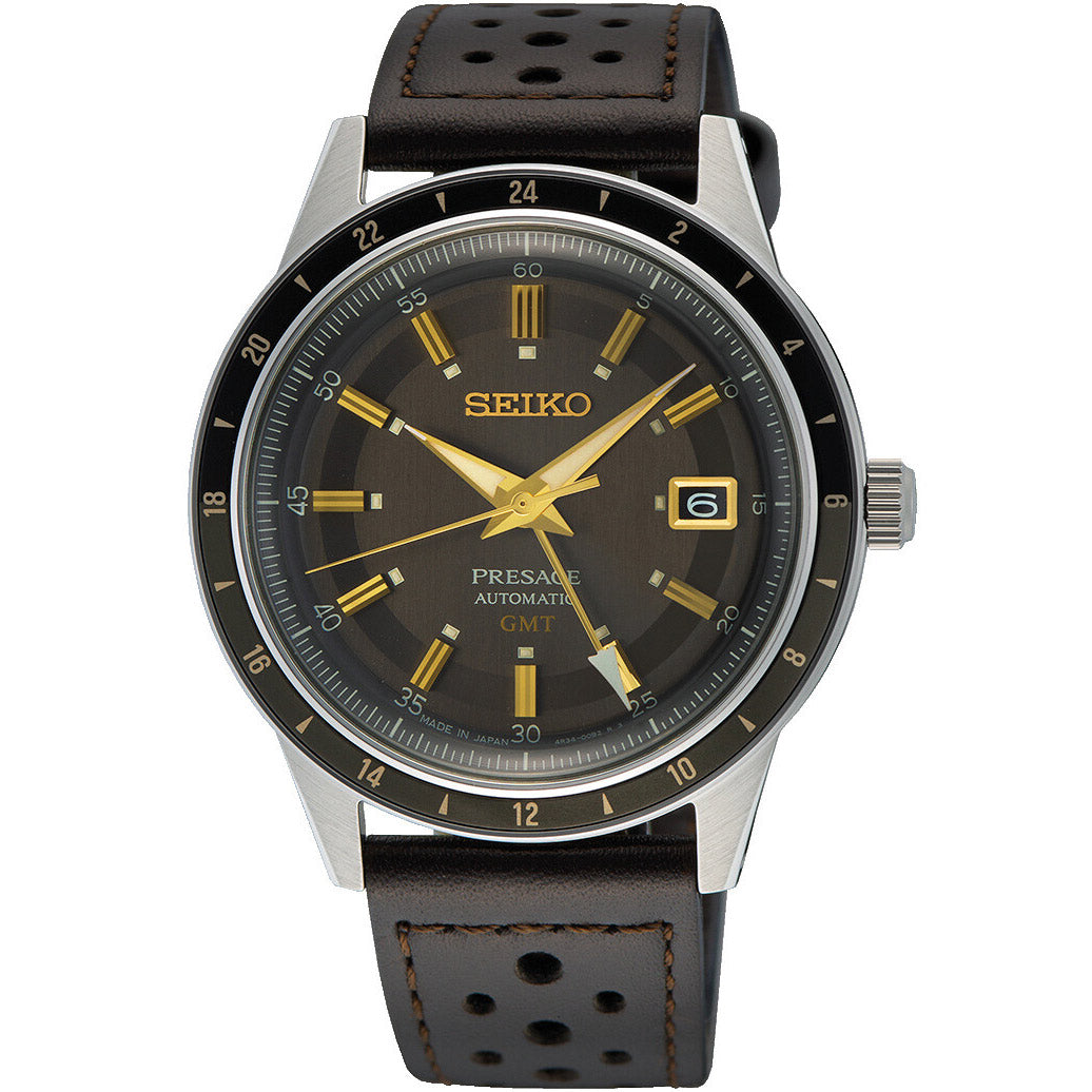Seiko Presage 60s Style Automatic GMT - SSK013J1