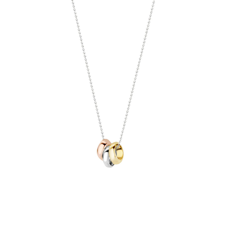 Blush Halskette 14k Weissgold, Rosegold und Weissgold - 3055WYR