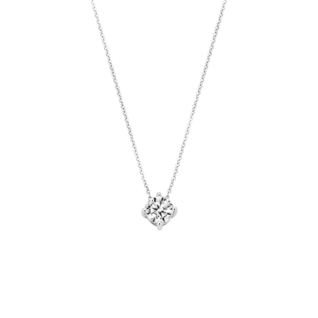 Blush Halskette 14k Weissgold - 3057WZI