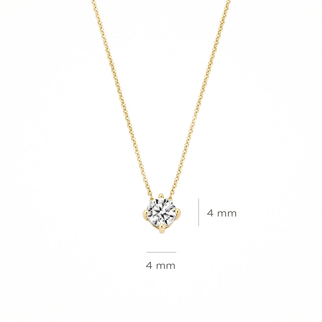 Blush Halskette 14k Gelbgold - 3057YZI