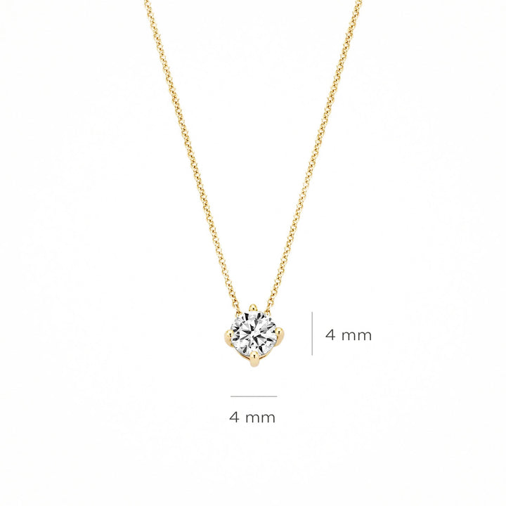 Blush Halskette 14k Gelbgold - 3057YZI
