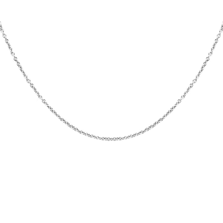 Blush Halskette 14k Weissgold - 3058WGO