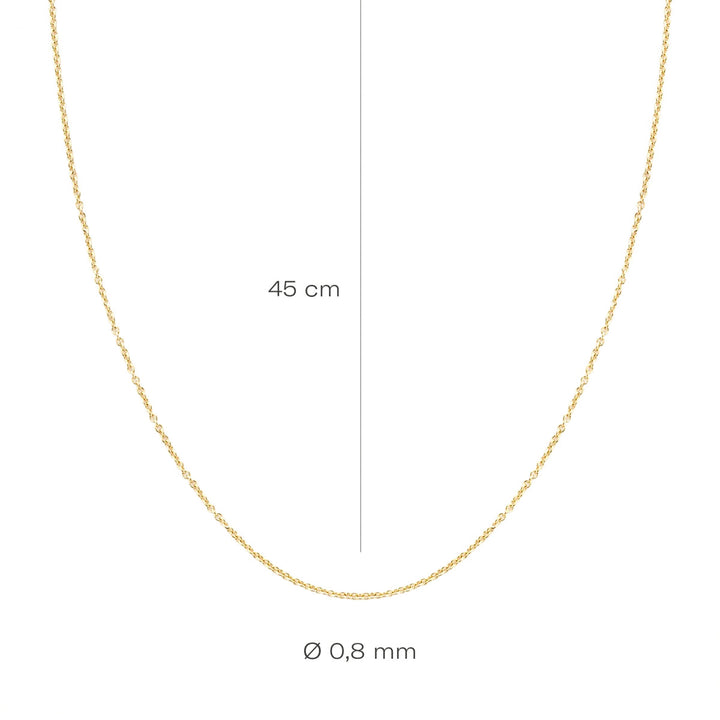 Blush Halskette 14k Gelbgold - 3058YGO