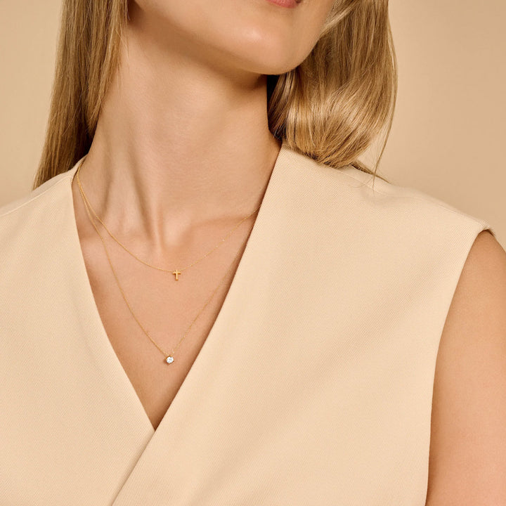 Blush Halskette 14k Gelbgold - 3091YGO
