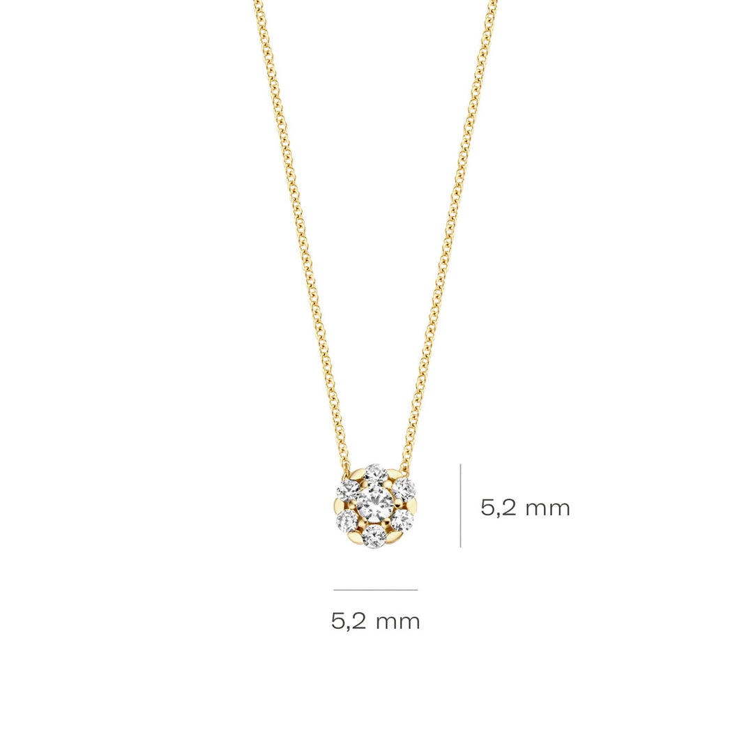 Blush Halskette 14k Gelbgold - 3097YZI