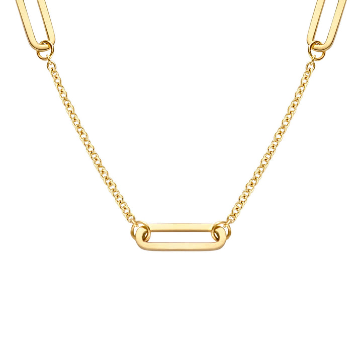 Collier Blush or jaune 14 carats - 3102YGO
