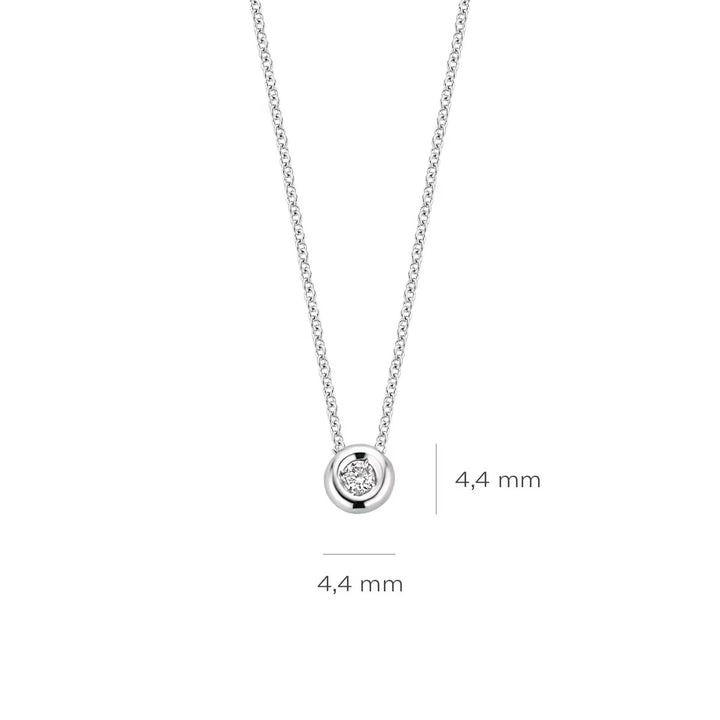 Blush Diamonds Halskette 14k Weissgold - 3113WDI