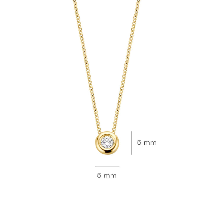 Blush Diamonds Halskette 14k Gelbgold - 3114YDI