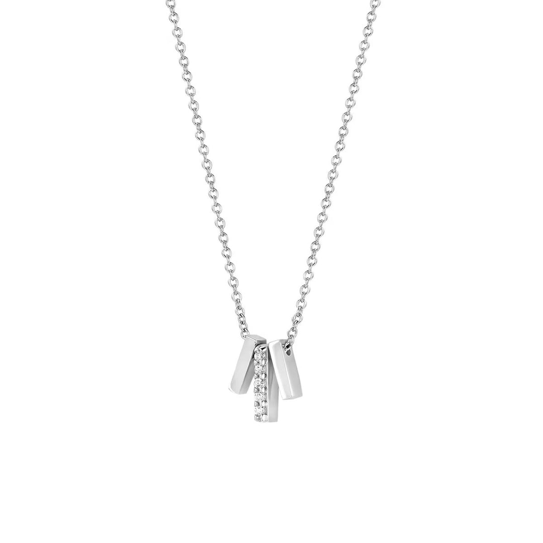 Blush Halskette 14k Weissgold - 3122WZI