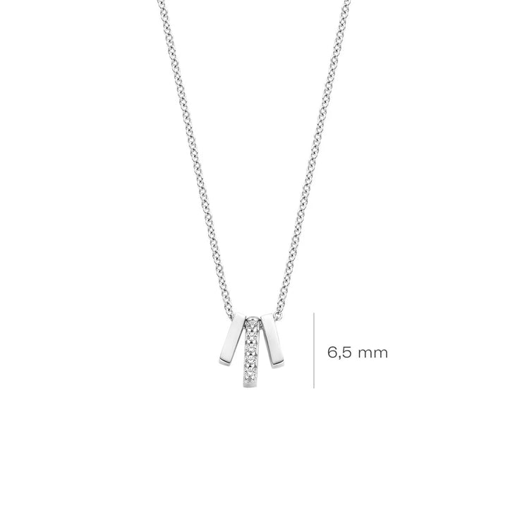 Blush Halskette 14k Weissgold - 3122WZI