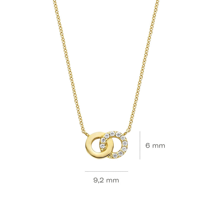Blush Halskette 14k Gelbgold - 3126YZI