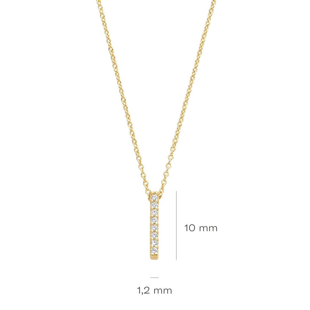 Blush Halskette 14k Gelbgold - 3133YZI