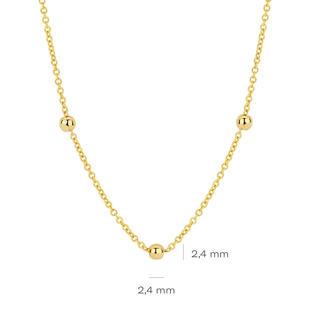 Blush Halskette 14k Gelbgold - 3145YGO