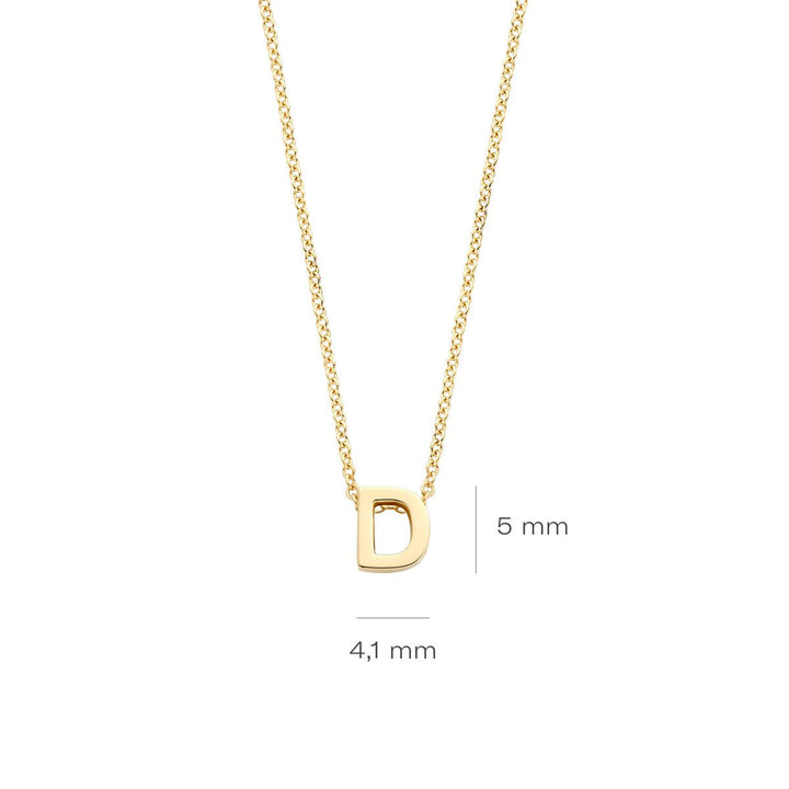 Blush Halskette 14k Gelbgold - 3155YGO_D