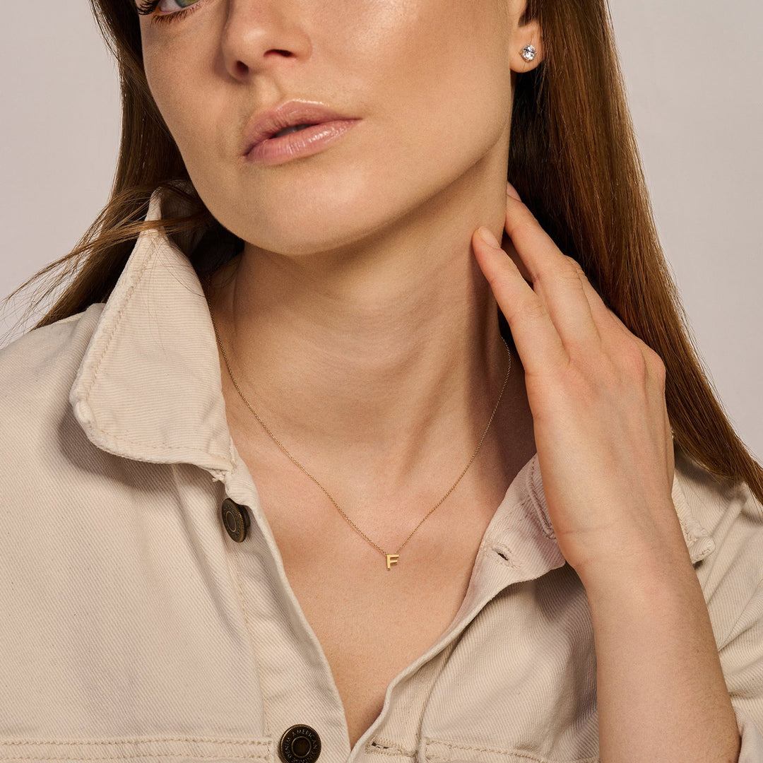 Blush Halskette 14k Gelbgold - 3155YGO_F