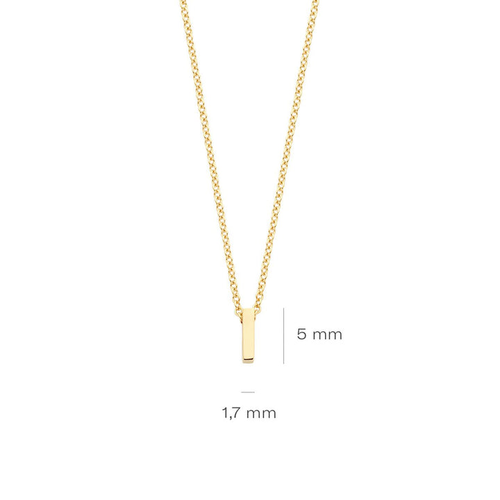 Blush Halskette 14k Gelbgold - 3155YGO_I