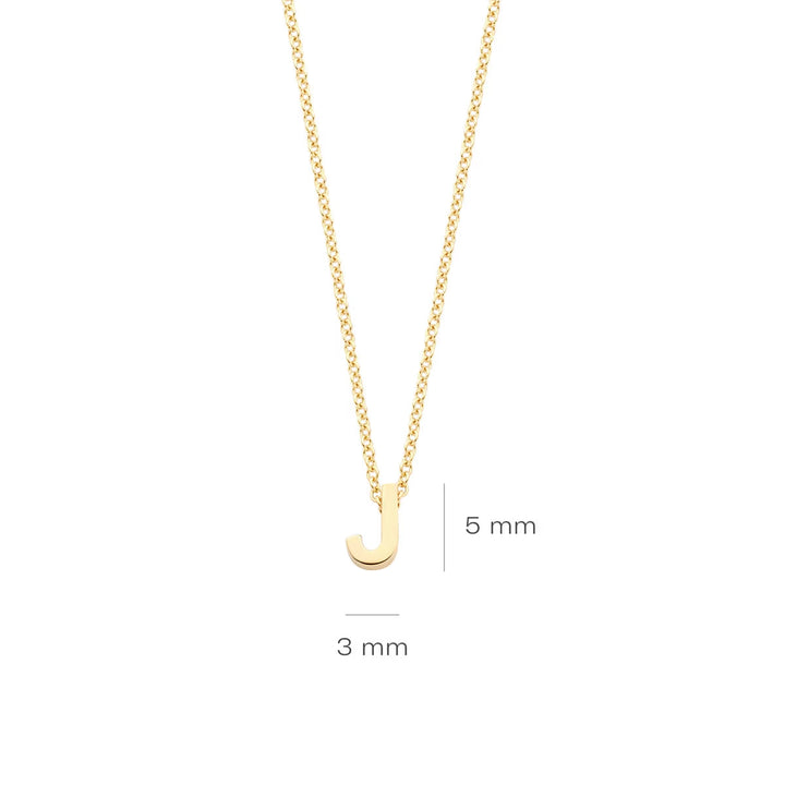 Blush Halskette 14k Gelbgold - 3155YGO_J